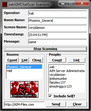 xakAIMChatScanExample